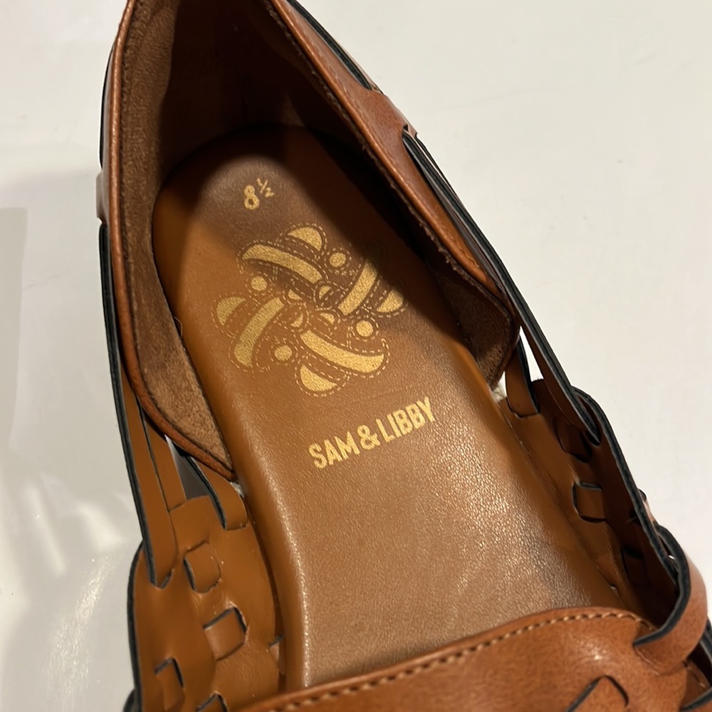 Sam & Libby NWOT huarache sandals sz 8 1/2 - Picture 4 of 9